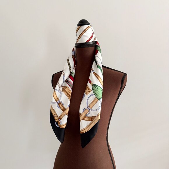 Display #1 Gucci Equestrian Silk Scarf - Picture 13 of 16
